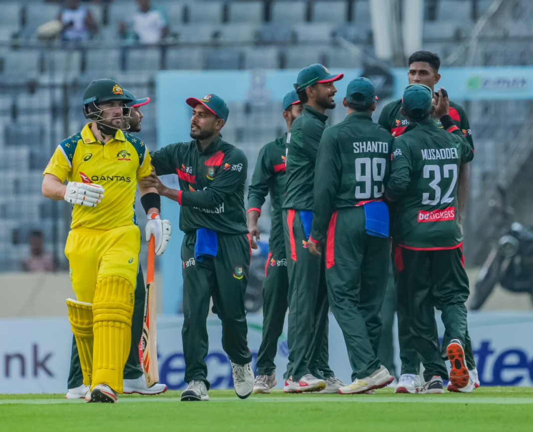 অস্ট্রেলিয়াকে হারিয়ে বাংলাদেশের ঐতিহাসিক সিরিজ জয় অস্ট্রেলিয়াকে হারিয়ে বাংলাদেশের ঐতিহাসিক সিরিজ জয়